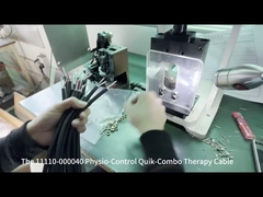 11110-000040 Physio Control Quik-Combo AED câble de thérapie pour le Lifepak 12/20/20e