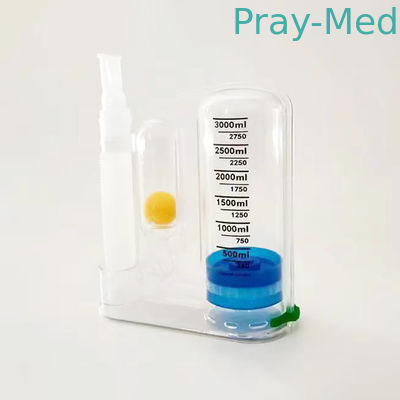 acheter 3000cc boule simple Lung Breathing Trainer Adjustable Spirometer pour le programme test de respiration fabrication en ligne