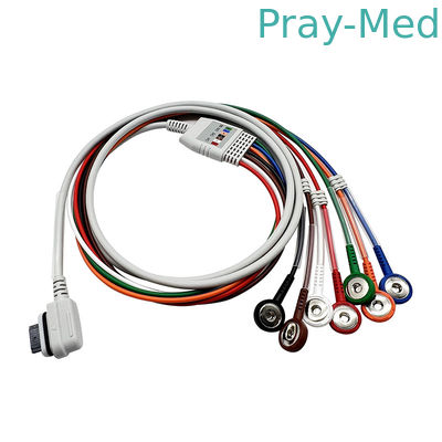 acheter Le câble AHA de Holter Recorder ECG d'avances du scombre 7 de GE cassent le câble patient d'ECG fabrication en ligne