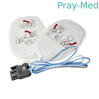 acheter Électrodes adultes d'AED d'enfant de Defibrillation d'électrodes d'accessoires jetables de ventilateur fabrication en ligne