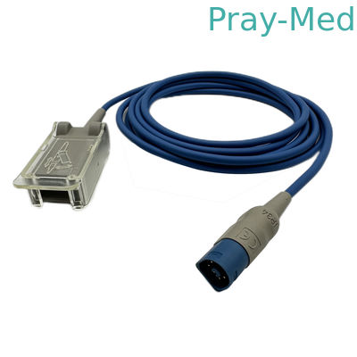 acheter Chasseur TPU d'importation du câble M1943AL 3m 9.8ft d'adaptateur de Pin de pH SpO2 8 Pin To 9 D-sous fabrication en ligne