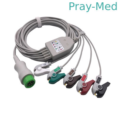 acheter Câble de Mindray IPM 8/10/12 ECG, autour 12 de l'avance de bornes 3/5 040-00961-00 EA6251B 3.6m fabrication en ligne