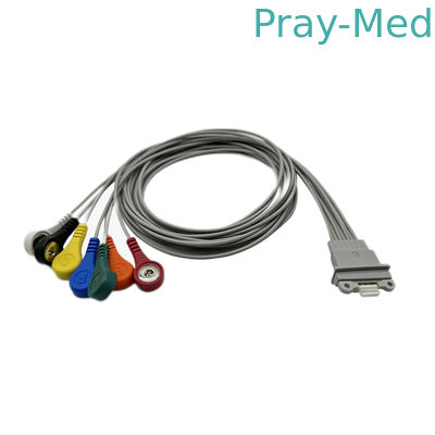 acheter Schiller Medilog AR12 plus 7 le connecteur instantané de l'avance ECG Holter Patient Cable 1m fabrication en ligne