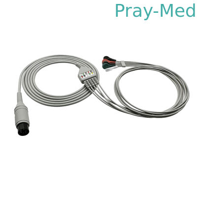 acheter Compatible avec le Mindray ECG Trunk Cable 6 Pins 3 ou 5 conduits Pm8000 Pm9000 fabrication en ligne