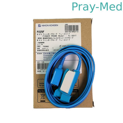 acheter L'original du TL-201T Nihon Konden P225F est une pince à doigts pour adultes SpO2 Sensor TPU bleu fabrication en ligne