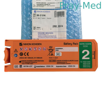 acheter Remplacement de la batterie de 30V 1400mAh pour l'original Nihon Kohden Cardiolife 2100 AED SB-212VK fabrication en ligne