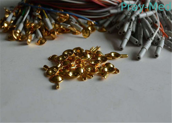 acheter L'alligator les électrodes molles que flexibles d'Eeg câblent 24 PCs a placé le matériel de PVC TPU fabrication en ligne