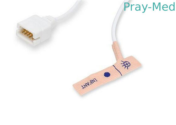 acheter Sonde adhésive jetable d'oxymètre d'impulsion des capteurs 3.3ft de Mindray Datascope longue fabrication en ligne