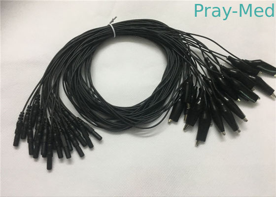 acheter Le vacarme 1,5 EEG câble/norme de la CE de connecteur du vacarme 1,5 d'électrodes tasse d'Eeg fabrication en ligne