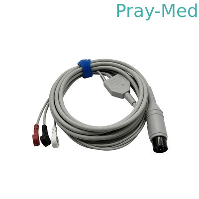 acheter Cable de patient pour ECG à 3 broches en une seule pièce 3.6M EA6131B fabrication en ligne