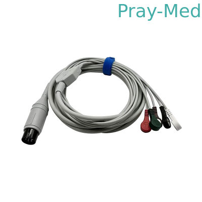 acheter Cable de patient à ECG à une pièce 6 broches 5 plomb EA6151B TPU fabrication en ligne