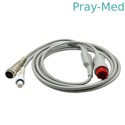 acheter Le câble de sortie cardiaque Y de Mindray, le câble CO, le connecteur à 12 broches 0010-30-42743 fabrication en ligne