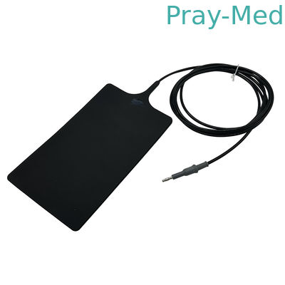 acheter Plaque négative en silicone réutilisable électrode neutre monopole 4.0 banane noire fabrication en ligne