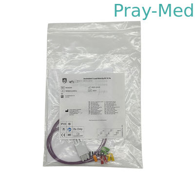 acheter Cable électrocardiographe néonatal non protégé 3 miniclip plomb IEC 0,7m M1626A 989803144951 fabrication en ligne