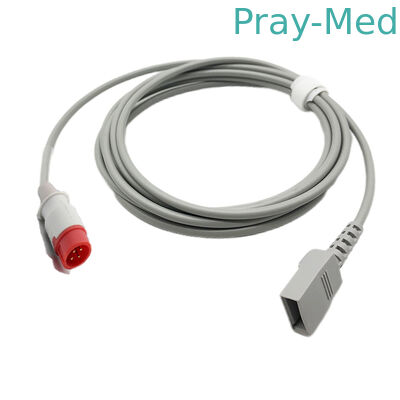 acheter Longueur envahissante de l'extension 2.7m du câble IBP de tension artérielle de Pin de Biolight A8 4 fabrication en ligne