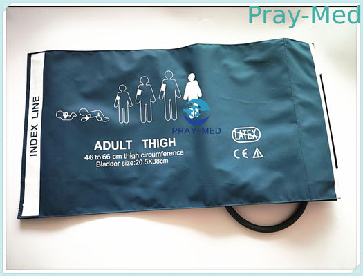 acheter Manchette médicale de tension artérielle de tube simple de tuyau, manchette de point d'ébullition d'adulte de 46 - de 66cm fabrication en ligne