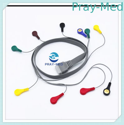 acheter 10 longueur patiente du câble 1.5m de l'avance ECG Edan SE2003/SE2012 pour l'enregistreur d'ECG Hotler fabrication en ligne