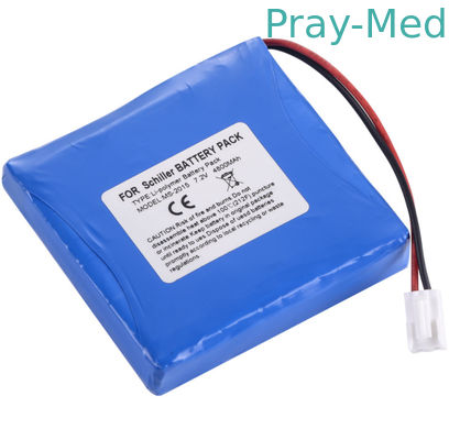 acheter support de batterie du matériel médical 7.2v pour Schiller CardioVit AT102 MS-2007 MS-2015 MS-2010 fabrication en ligne