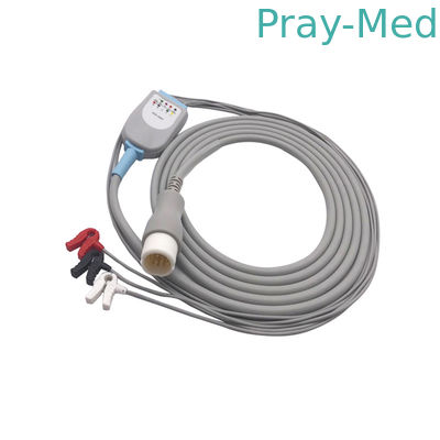 acheter Câble d'Ecg d'avance de HP TPU 12pin 3 avec l'agrafe de bride de nouveau-né fabrication en ligne