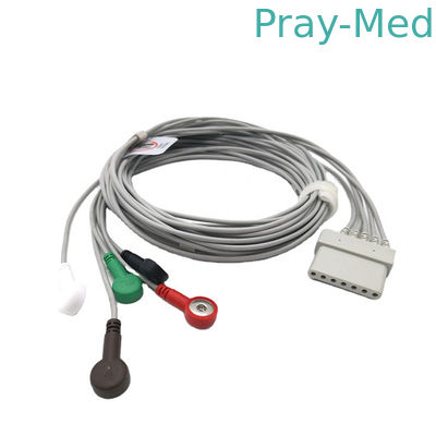 acheter Type patient d'agrafe de rupture de câble d'Ecg d'avance de la borne 5 du câble 7 de Schiller ECG fabrication en ligne