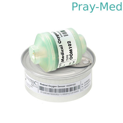 acheter Compatible blanc de capteur médical de l'oxygène d'OOM102 Envitec avec le capteur de cellules d'O2 MOX-01 fabrication en ligne