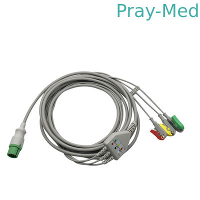 acheter 3/5 lié directement d'avances Ecg de MEK câble le connecteur mâle du collier IEC/AHA 6, fabrication en ligne