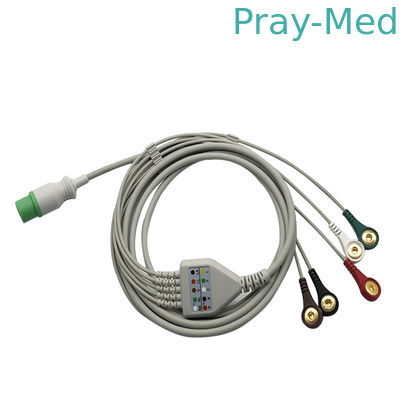 acheter Rupture liée directement de veste de Pin Ecg Cable TPU des avances 6 de la classe II MEK 3/5 fabrication en ligne