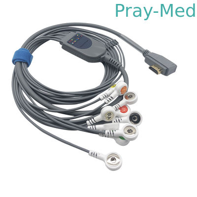 acheter Fils de l'avance 1.1m Ecg d'ECG 10 pour le connecteur intelligent de Holter Recording System HDMI fabrication en ligne