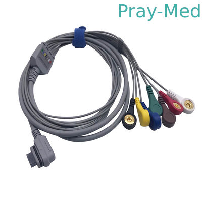 acheter Le patient de l'avance ECG de GE 7 câblent 1.1m 16pin avec la veste instantanée d'AHA ou de CEI TPU fabrication en ligne