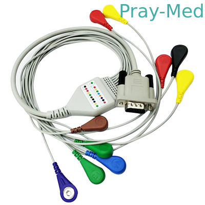 acheter La longueur 0.9m Holter ECG de Pin de Shidaishuma 15 câblent 10 avances avec la rupture fabrication en ligne