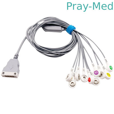 acheter Beneware 10 avances ECG Holter Cable avec du CE et ISO13485 pour Beneware CT-086 fabrication en ligne