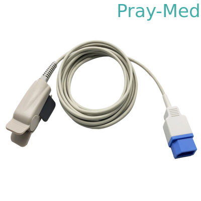 acheter Connecteur mâle du nord de la longueur CE/ISO 8 du capteur 3m de l'adulte Spo2 de Meditec fabrication en ligne