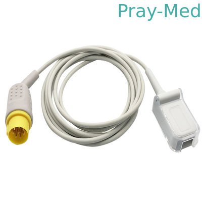 acheter L'adaptateur de Datascope Spo2 de câble d'extension de MEK Spo2 câblent 8pin le connecteur 2.4m fabrication en ligne