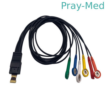 acheter câble de Schiller Ecg d'avance de 4.0mm TPU 4/6 pour MT101 MT-200 Ecg Holter fabrication en ligne