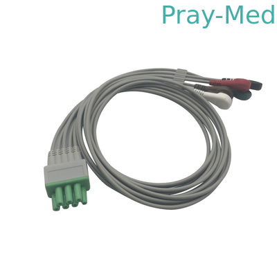 acheter Le câble patient 5 d'AHA ECG mènent compatible pour la rupture de télémétrie de Mindray fabrication en ligne