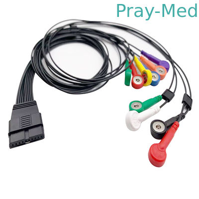 acheter Câble TPU 1.2m de Holter ECG 10 avances pour Schiller MT-200 MT-101 fabrication en ligne