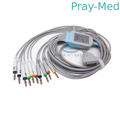 acheter Câble 10lead d'électrocardiogramme de GE Marquette avec la banane 4,0 2029893 001 avec TPU fabrication en ligne