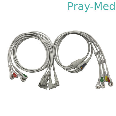 acheter L'ecg de HP TC30 câblent 10 que l'avance Ecg attachent avec instantané/agrafe 989803151651 fabrication en ligne