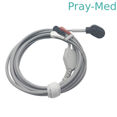 acheter Série de câble de DM X ECG/EKG de Zoll Propaq pour la longueur du moniteur patient 3.6m fabrication en ligne