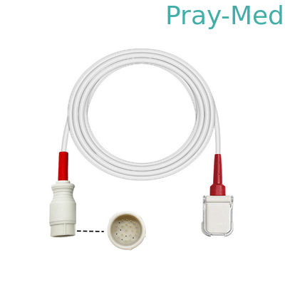 acheter 9Pin DSub 25 à l'adaptateur de Pin Spo 2 câblent séries LNCS-10 rouge de 2.4m  les 25 fabrication en ligne