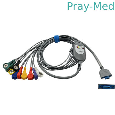 acheter Rupture du câble 15pin de Holter ECG d'avance de Pengyang 10 pour adulte/pédiatrique fabrication en ligne
