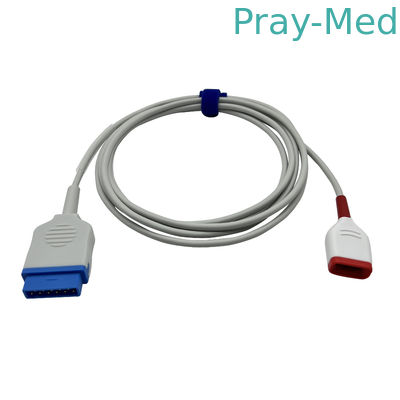 acheter De  4085 GE RD d'arc-en-ciel de l'ENSEMBLE SpO2 d'adaptateur double GE connecteur verrouillé du câble 11pin fabrication en ligne