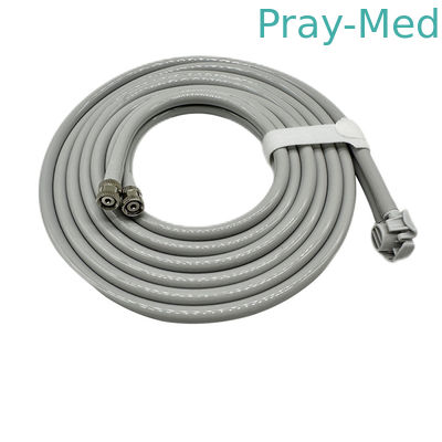 Tuyau de la veste de PVC 2.5m Welch Allyn NIBP avec le double connecteur de tubes