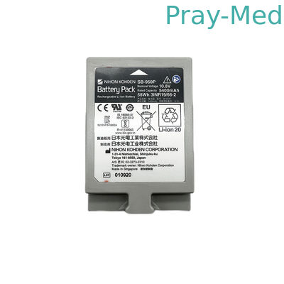 Batterie au lithium-ion Nihon Kohden 10.8v 5400mah pour Sb-950p