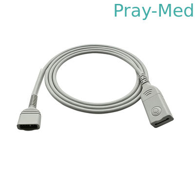 Bis Vista Bilatérale 10Pin Adaptateur de moniteur EEG Cable 4 électrodes Couleur grise