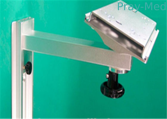 Bâti en aluminium de mur de support de moniteur patient avec la taille de parenthèse ajustable