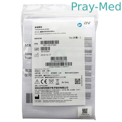 Probée de température de surface de la peau réutilisable à 2 broches MR403B MR404B