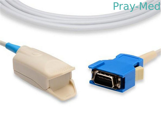 Capteurs Spo2 réutilisables de Nihon Kohden pour le connecteur mâle Du nouveau-né 20 9.8ft longtemps