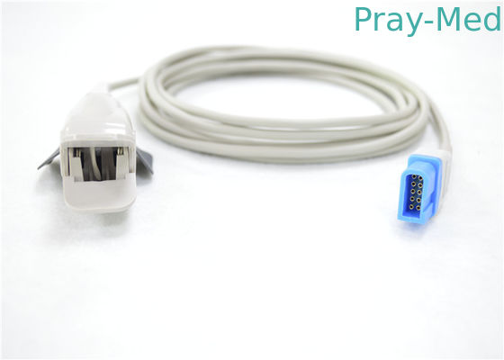 Capteur réutilisable des laboratoires spatiaux Spo2, 10 poids adulte du capteur Spo2 0.3lb de connecteur mâle