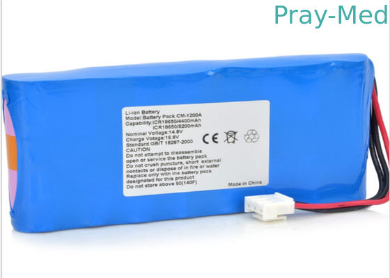 Type rechargeable des batteries 4.4v 5200mah de matériel médical de Li-ion/lithium